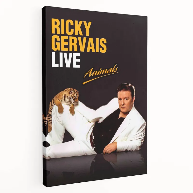 Direct From Manufacturer Classic 2000s Film Art - Ricky Gervais Live Animals Movie Poster