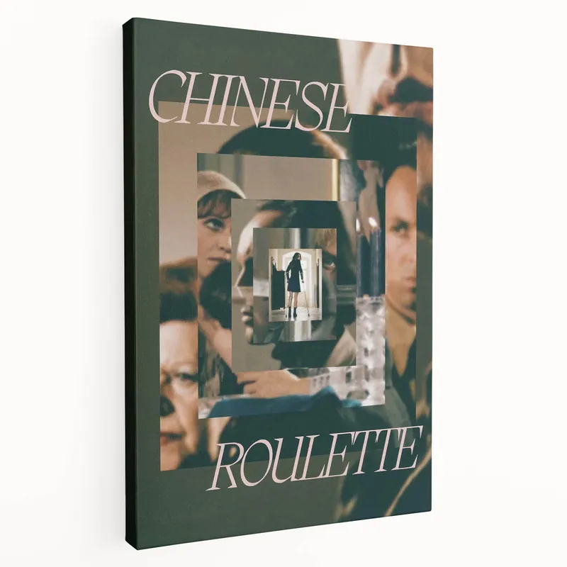 Editor’s Pick Chinese Roulette 1970s Vintage Movie Poster Classic 70s Film Art
