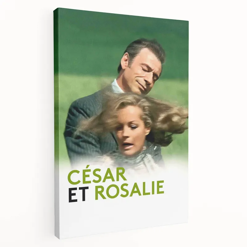 Wholesale César et Rosalie 1970s Vintage Movie Poster Classic 70s Film Art