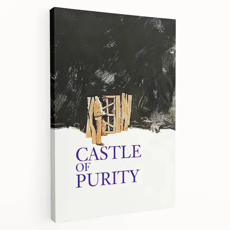 Premium Castle of Purity 1970s Vintage Movie Poster Classic 70s Film Art