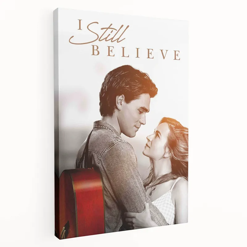 Markdown 2020s Vintage Movie Poster – I Still Believe Retro Film Art Print