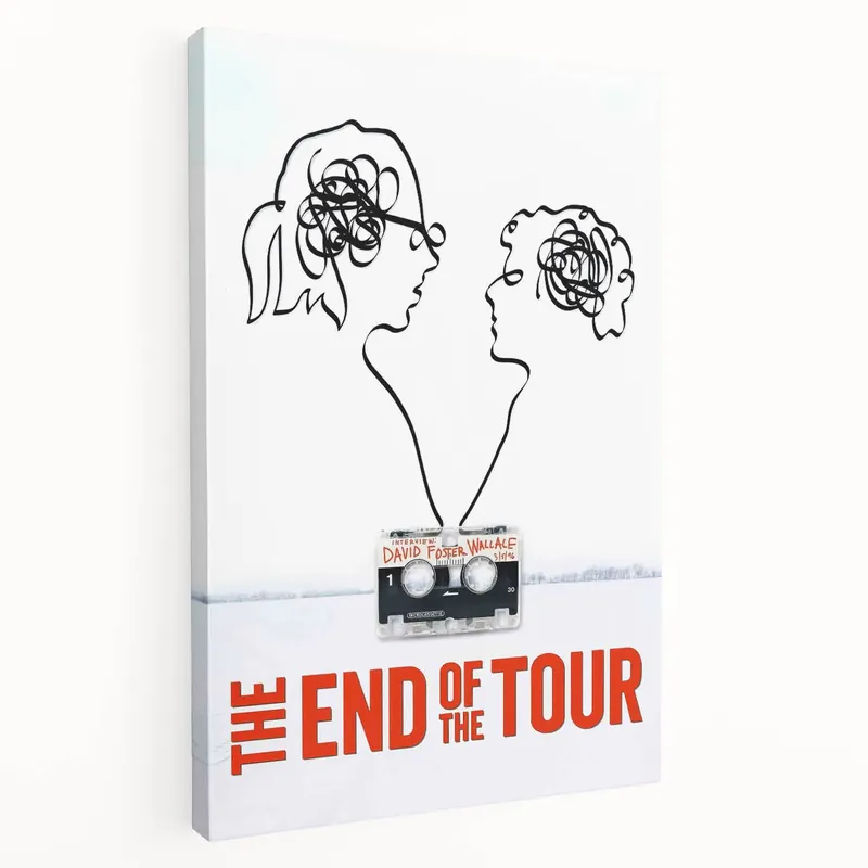 Instant Buy Classic 2010s Movie Poster Art – Vintage The End of the Tour Print