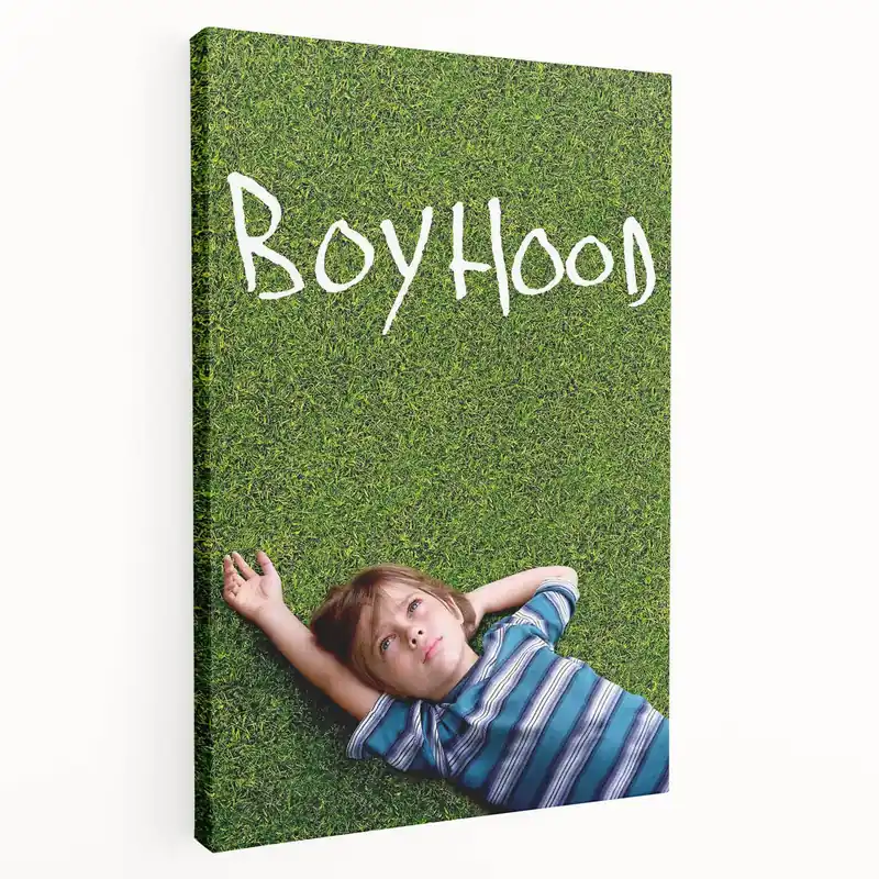 2010s Movie Poster Art - Boyhood Retro Vintage Film Print Seasonal Sale