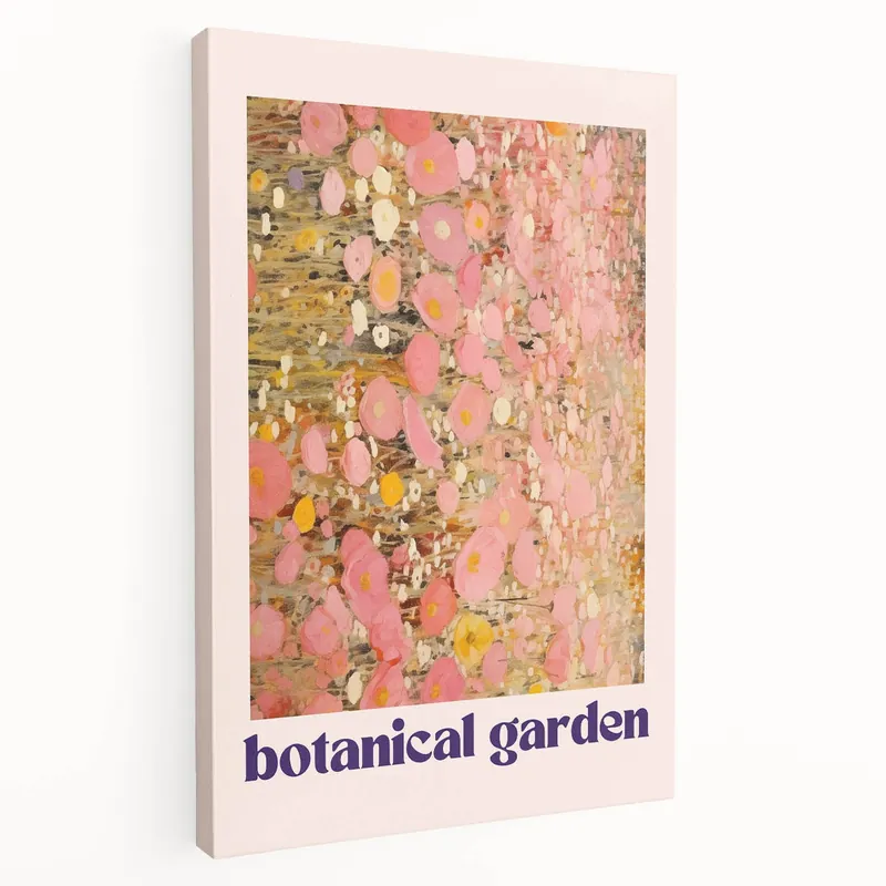 Crafted Vintage Botanical Art Prints: Botanical Garden Bliss