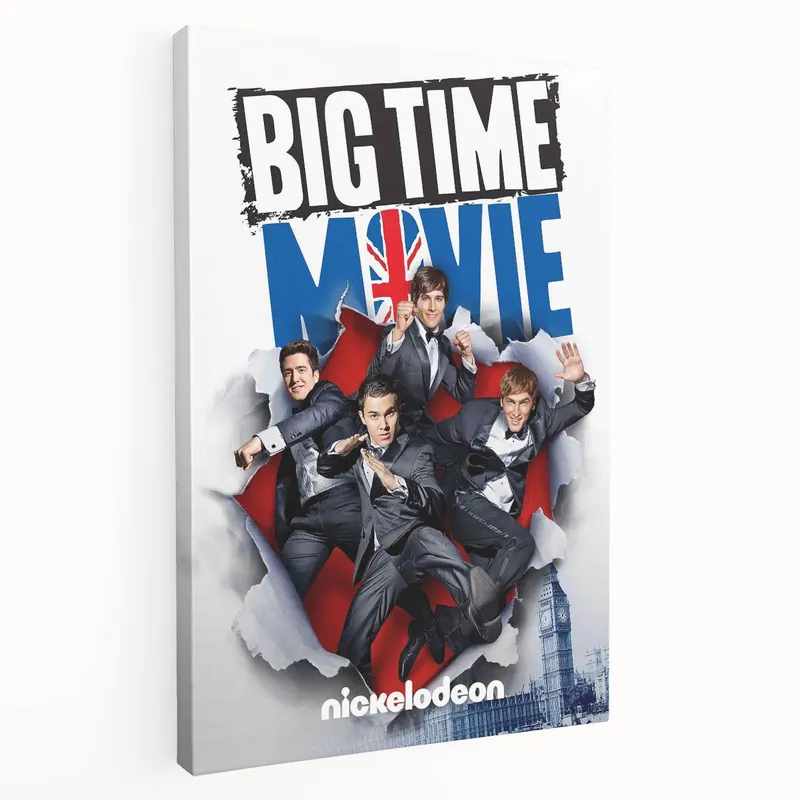 2010s Movie Poster Art - Big Time Movie Retro Vintage Film Print Factory Price