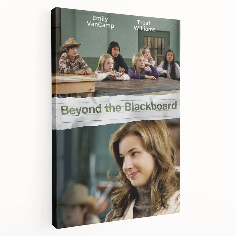 Flash Sale 2010s Movie Poster Art - Beyond the Blackboard Vintage Film Print