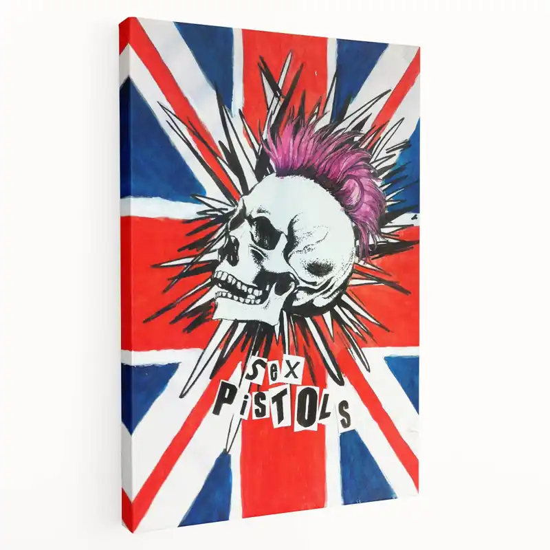Must Have Retro Sex Pistols Poster - Vintage Punk Rock Wall Art