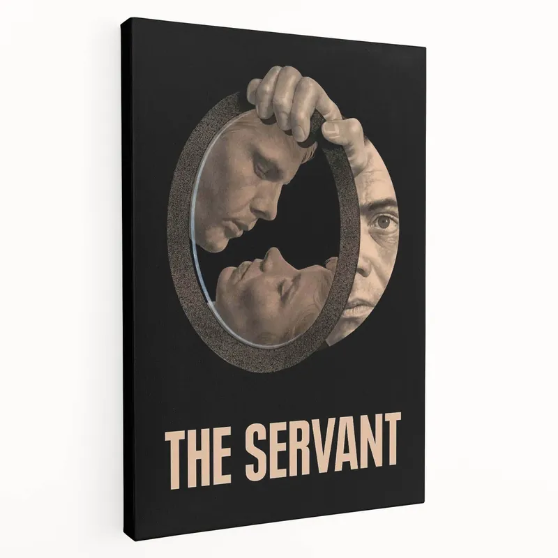 The Servant 1960s Movie Poster – Vintage Film Art Wall Print Big Sale