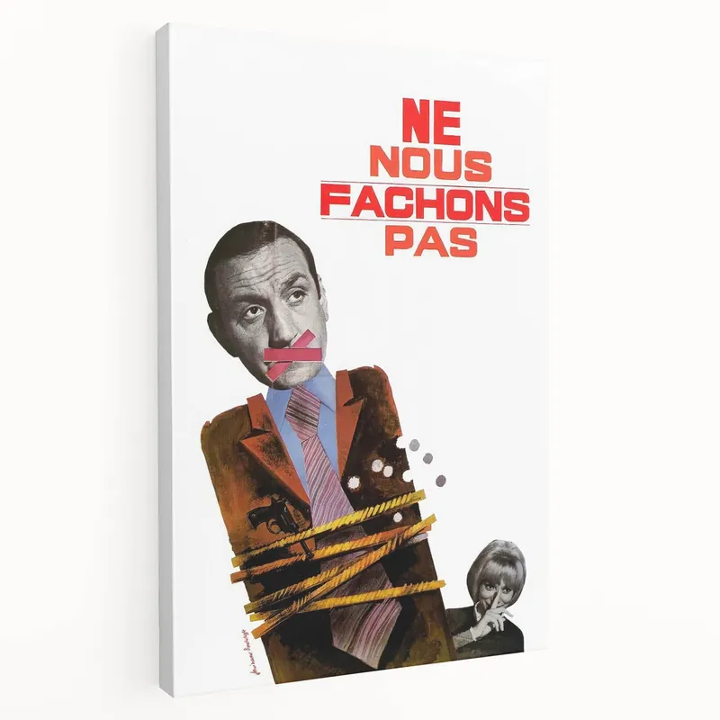 Classic 60s Movie Prints – Ne Nous Fâchons Pas Vintage Film Poster Bulk Order