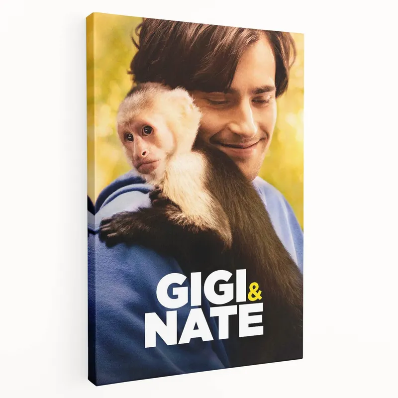 Reduced Price Gigi & Nate 2020s Vintage Movie Poster - Retro Film Art Print
