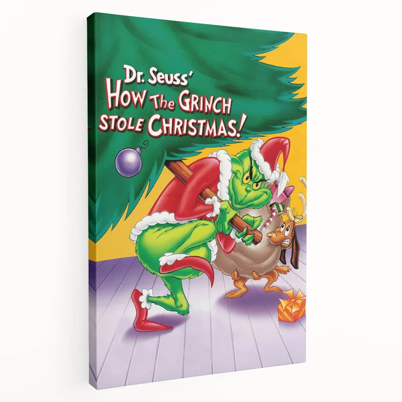 Price Cut 1960s Movie Posters - How the Grinch Stole Christmas | Retro Film Art