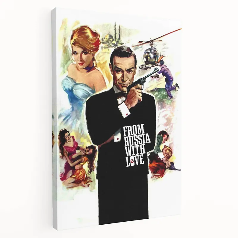 Time-Limited 1960s Movie Posters - From Russia with Love | Classic 60s Movie Prints