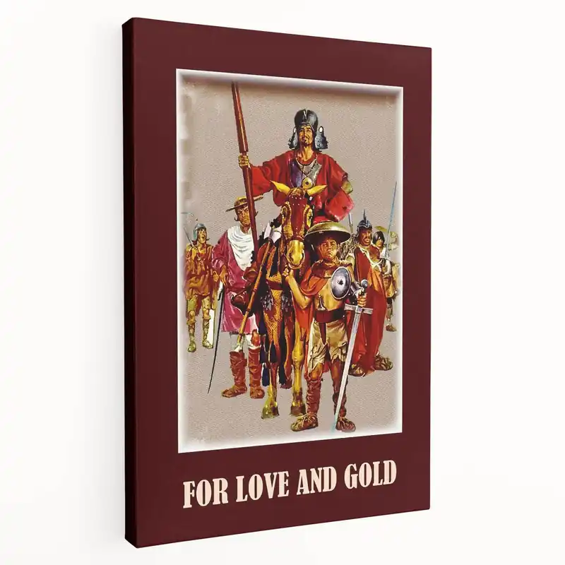 Viral 1960s Movie Posters - For Love and Gold | Vintage Film Posters 1960s