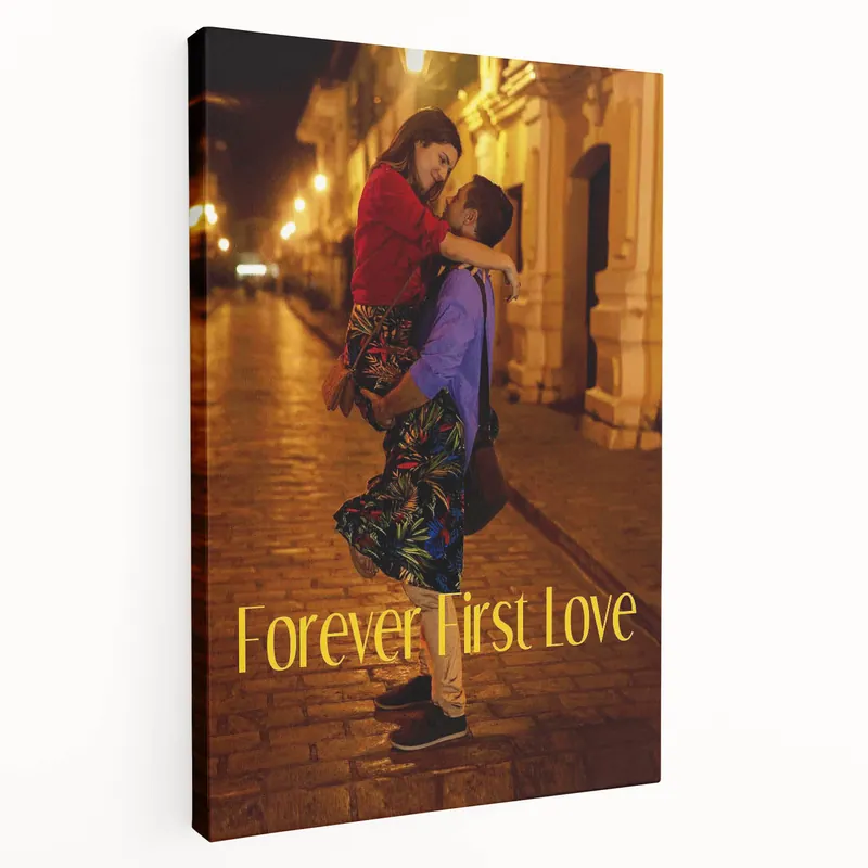 Forever First Love 2020s Vintage Movie Poster Retro Romance Art Special Offer