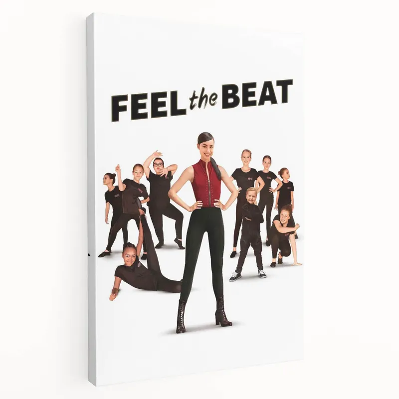 Feel the Beat 2020s Vintage Movie Poster Retro Film Art Print Final Sale