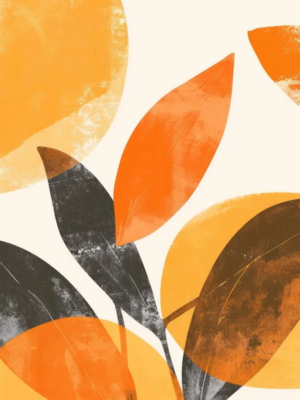Oranges Close Up Illustration 3 Price Drop