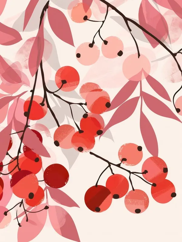 Warranty Included Cranberries Close Up Illustration 2