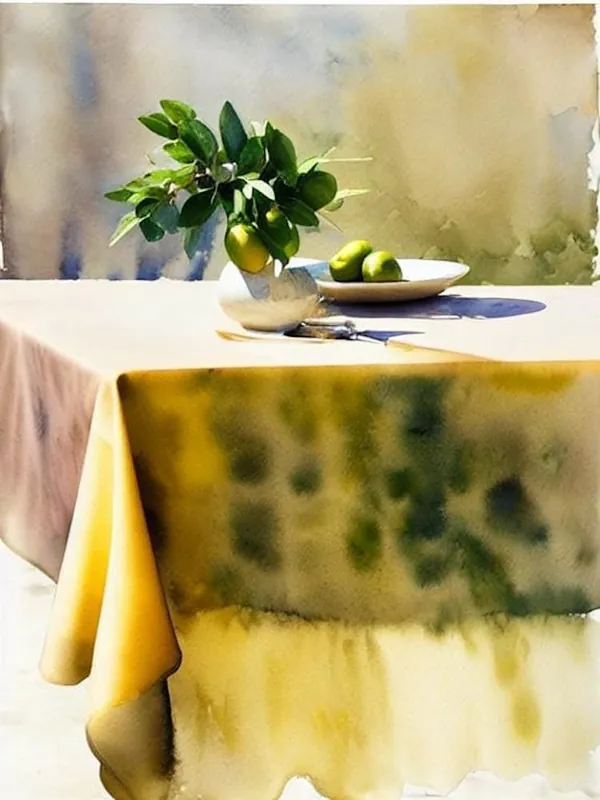 Time-Limited Olive Italian Watercolour fruit