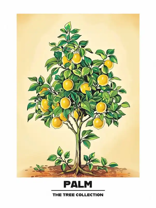 While Supplies Last Palm Tree Storybook Illustration 1 Poster
