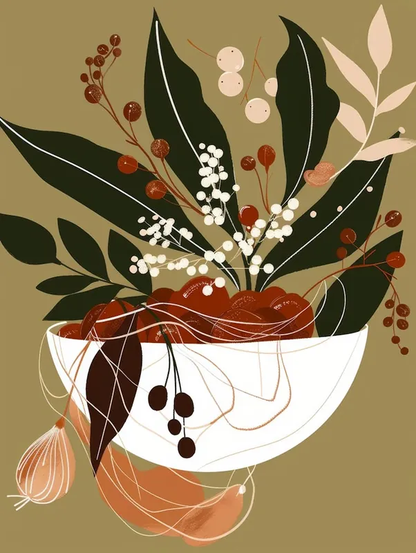 Autumn Leaves In A Bowl 3 Last Chance