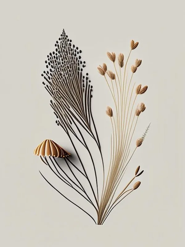 Clearance Fennel Seeds Spices And Herbs Retro Minimal 3