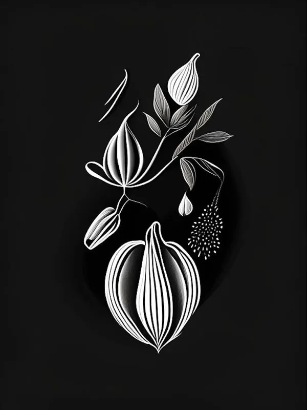 Black Cardamom Spices And Herbs Retro Minimal 3 Fast Shipping