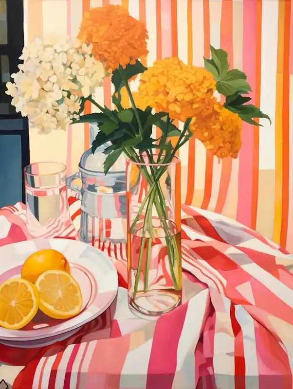 Save Now Flower Still Life Painting 4