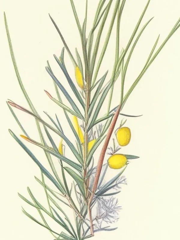 Ephedra Herb Pencil Colour Genuine