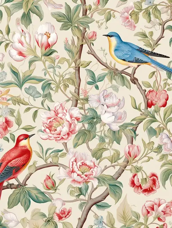 Birds And Flowers 1 Get Yours