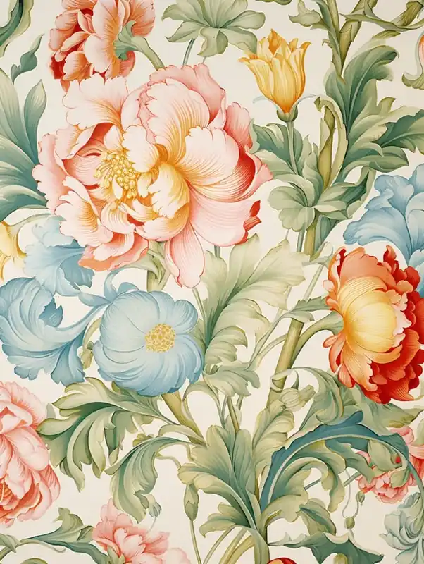 Mega Sale Floral Wallpaper 119