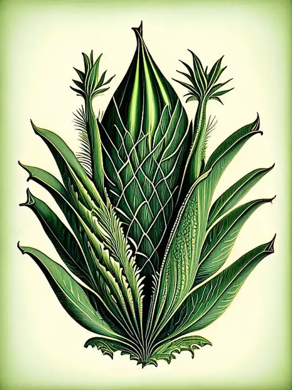 Aloe Vera Leaf Vintage Botanical Exclusive Offer