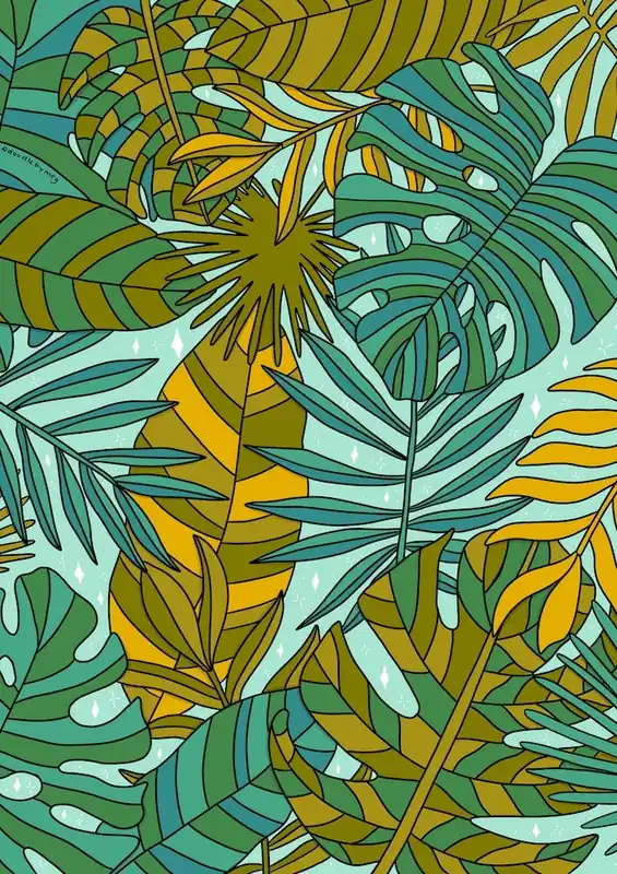 Tropical Leaves Limited Time