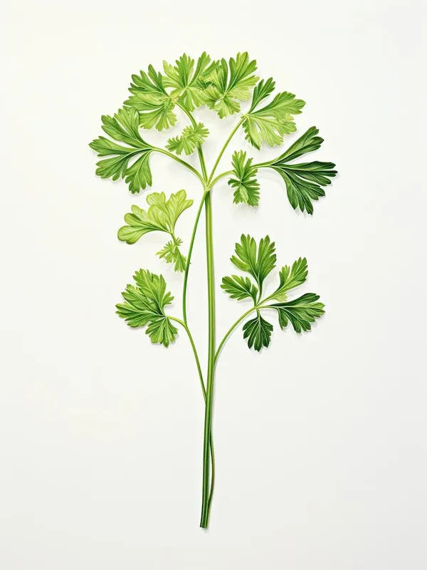 Special Discount Parsley Vintage Botanical Herbs 2