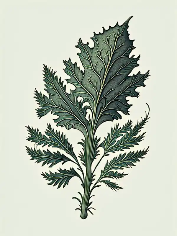 Pennyroyal Leaf Vintage Botanical 2 Markdown