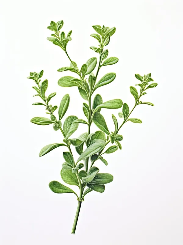 Free Delivery Thyme Vintage Botanical Herbs 7