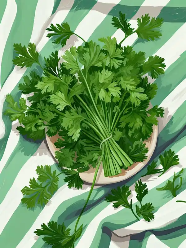 Fan Favorite Cilantro Summer Illustration 5