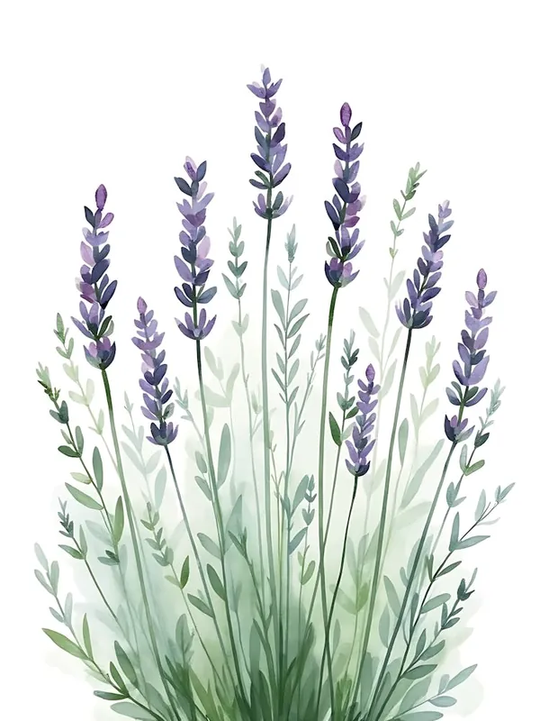 Soft Botanical Stems in Sage Mega Sale