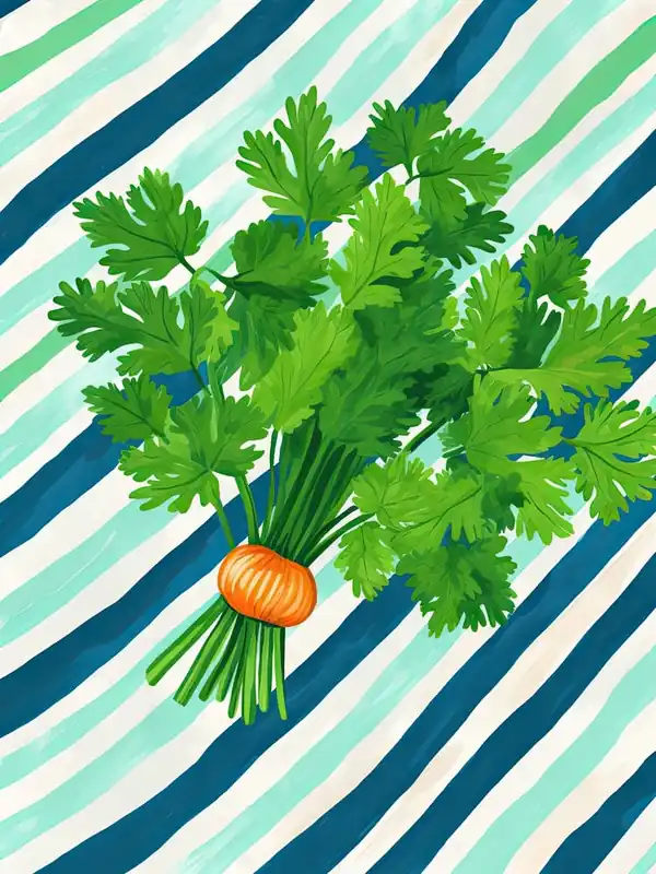 Cilantro Summer Illustration 2 Flash Sale