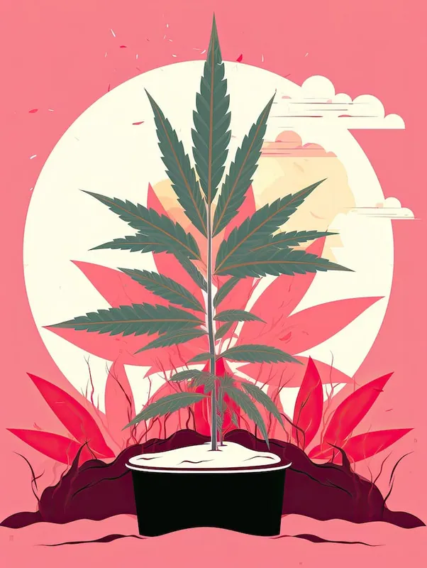 While Supplies Last Marijuana Plant In A Pot, cannabis