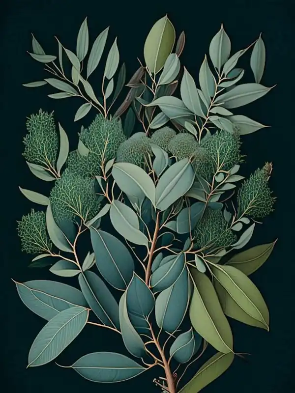 Wholesale Eucalyptus Herb Vintage Botanical