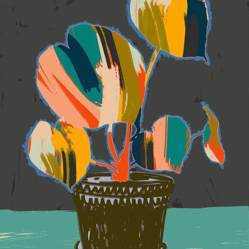 Colorful Plant Pot Square Exclusive Offer