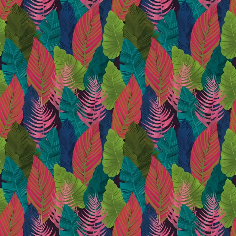Premium Tropical Leaves Seamless Pattern
