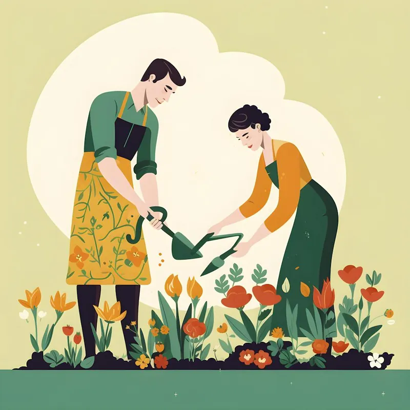 Serene Strokes A Visual Narrative Grab Now