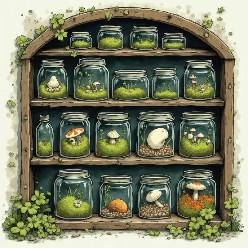 Secure Checkout Jars Of Mushrooms