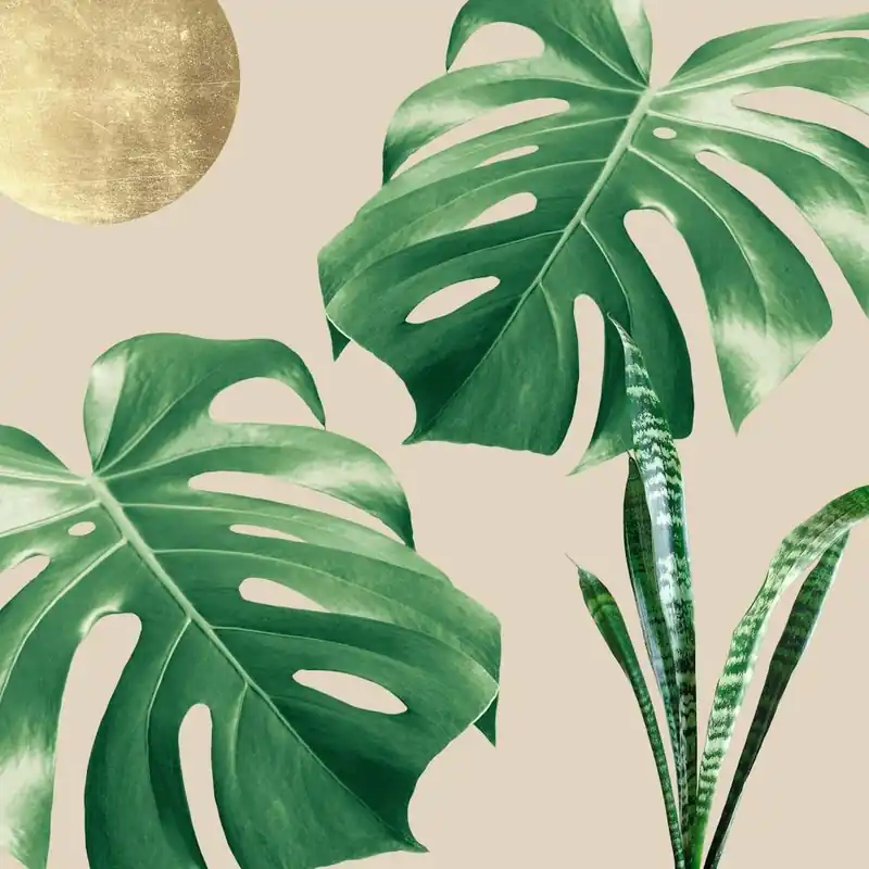 Botanical and tropical floral 3 Same Day Shipping