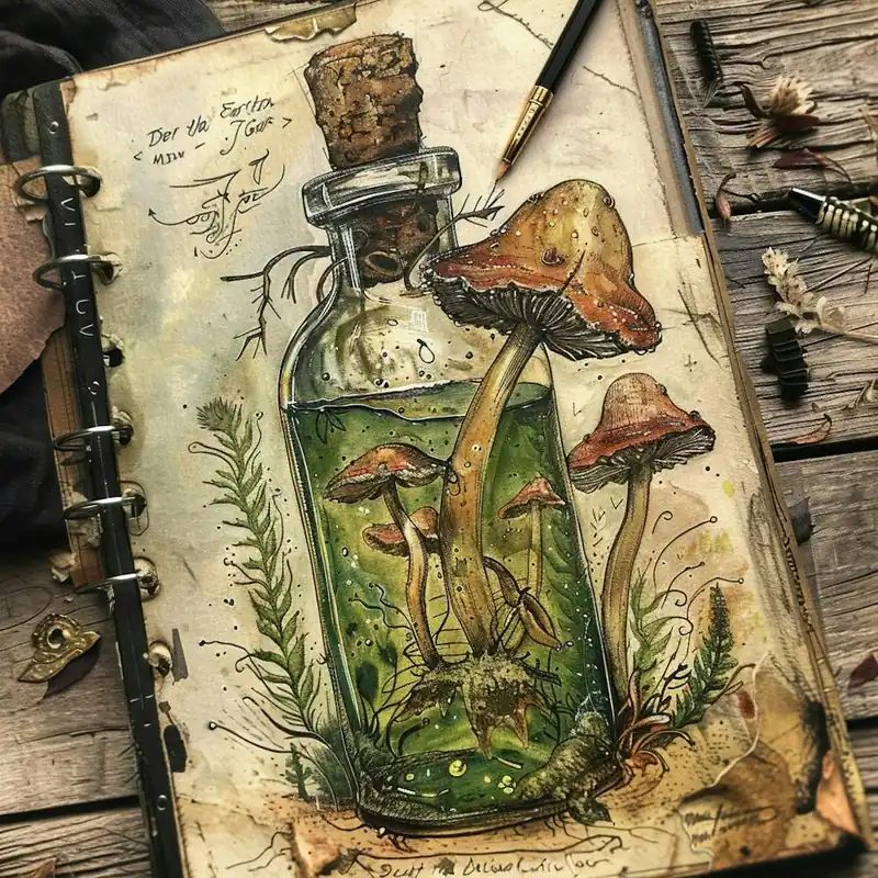 Hot Deal Mushroom In A Bottle