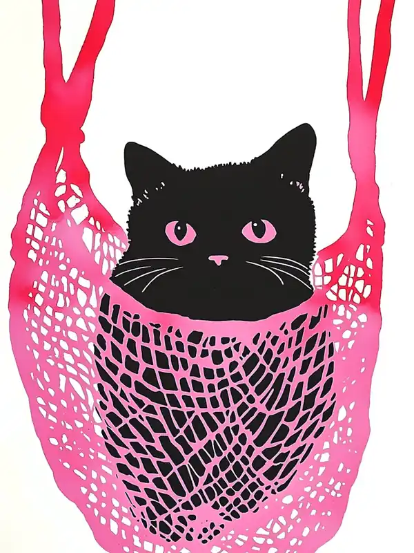 Cat In A Basket 1 Direct From Manufacturer