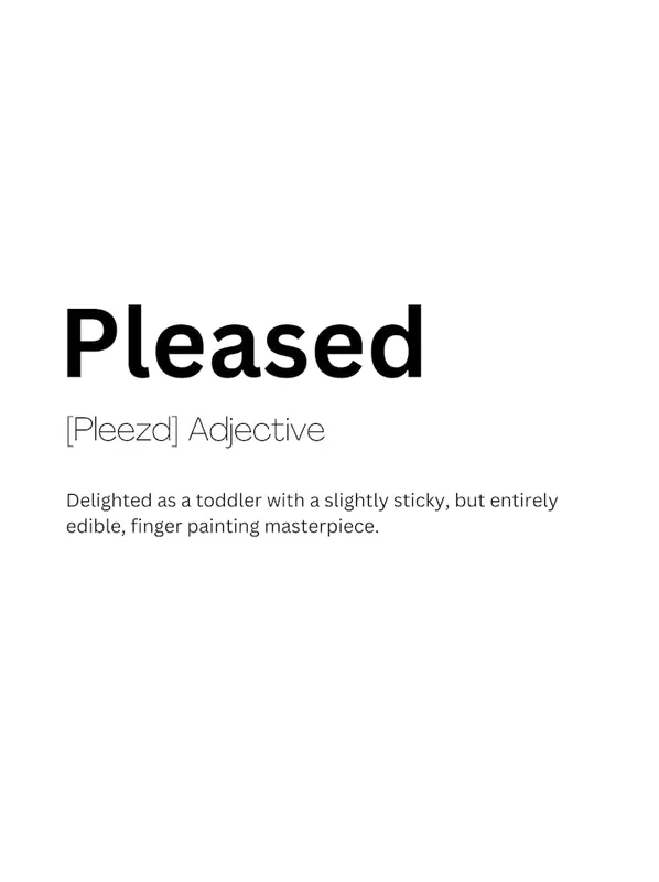 Editor’s Pick Pleased Definition Meaning