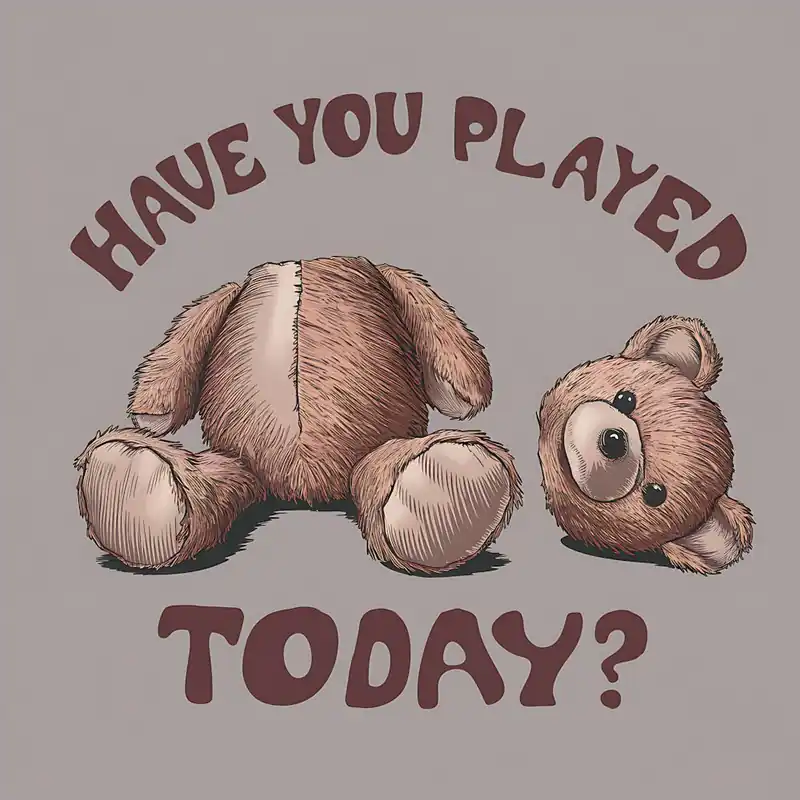 Have You Played Today? Broken Teddy Bear Secure Checkout