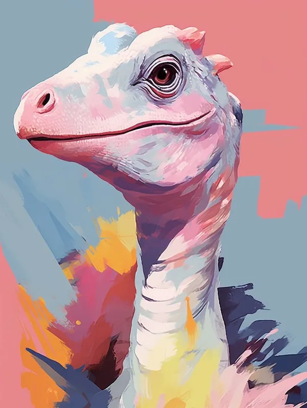 Express Delivery Colourful Dinosaur Troodon 3